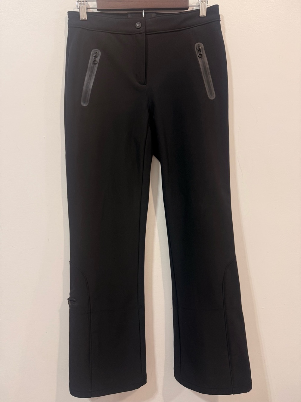 AFRC Boulder Gear Tech Softshell Fleece Lined Black Ski Snow Pants Size 6